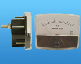 0-5 A  DC PANEL METER